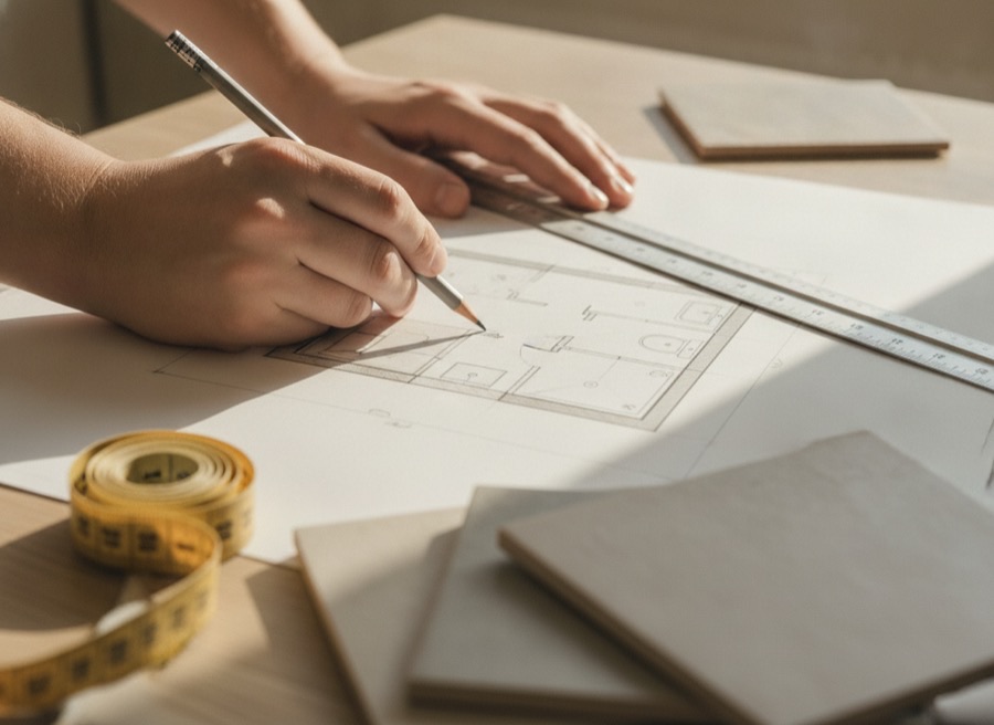Bespoke Bathroom Design — JBR Bathrooms at work